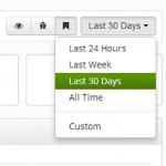 Exceptionless Date Range Selector